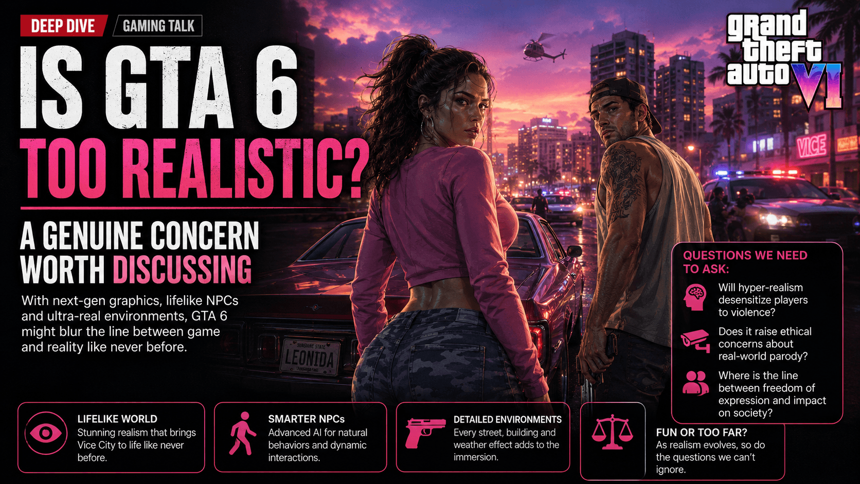 Is GTA 6 Too Realistic? A Genuine Concern Worth Discussing