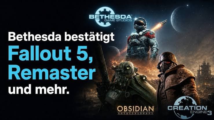 Bethesda Just Confirmed Fallout 5, a New Obsidian Fallout AND TES6