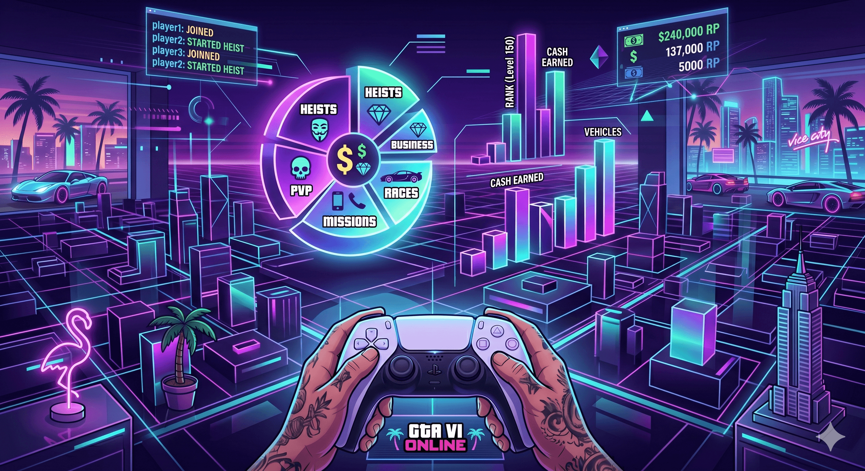 GTA Online Retains Just 25% of Players After 12 Months — Lower Than Fortnite and Roblox, Yet Still Earns $500M a Year