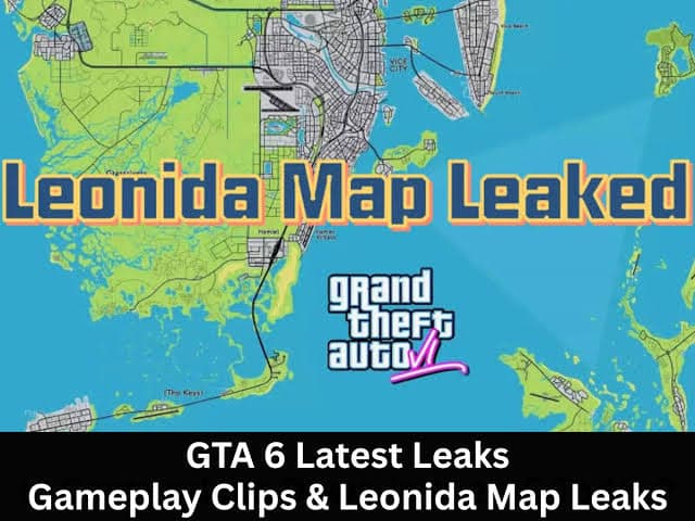 The Full GTA 6 Map of Leonida Has Leaked — And It's Massive