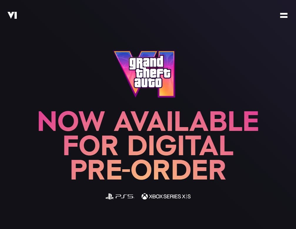 GTA 6 Pre-Orders Officially Start June 25